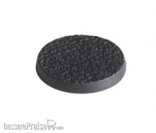 Tabletop Depot G-11 25 rd. sand - 25mm rund Bases texturiert (10)