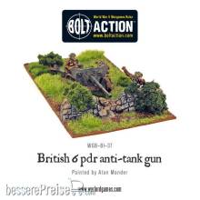 Warlord Games WGB-BI-35 - British Army Six Pounder AT Gun