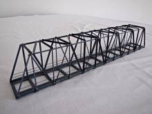 Hack Brücken 11250 - Kastenbrücke 42 cm schräg, grau - Typ K42S