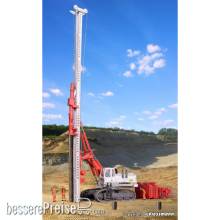Kibri 11253 - Spur H0 LIEBHERR 974 mit Ramm- und Ziehgerät
