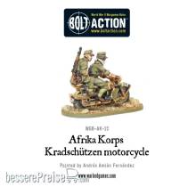 Warlord Games WGB-AK-22 - Afrika Korps Kradschützen Motorrad