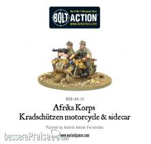 Warlord Games WGB-AK-23 - Afrika Korps Kradschützen