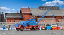 Kibri 11290 - Spur H0 Magirus Eckhauber mit Fuchsbagger