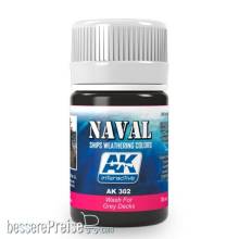 AK-Interactive AK302 - Wash for Grey Decks