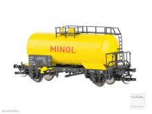 Hädl 113304 - Kesselwagen Zs-w Minol gelb, DR, Ep. IV