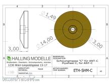 Halling ETH-SHM-C - Schwungmasse, für C
