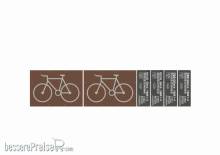 Halling ZRS0821-541 - Tafel ´Fahrradwagen´ für ÖBB/NÖVOG 16841-4