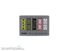 Halling M-617-A - Verschiedene Aufstellschilder, 5 Stk.