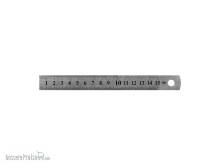 Schönwitz 11437 - Stahllineal 150mm inch und cm Skalierung