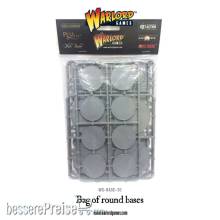 Warlord Games WG-BASE-30 - Bag of Round Bases