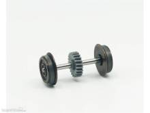 Halling ETH-ALH-076-H0 - Antriebsachse für ALX-Antrieb H0, 7,6 mm Haftreifen