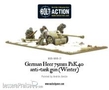 Warlord Games WGB-WHR-31 - German Heer 75mm Pak 40 anti-tank