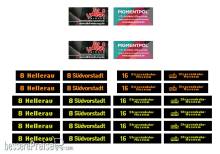 Halling DEC-NGT-DRE-W - Decals für Dresden NGTD 8 DD 3-tlg. Nr. 2625