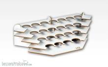 HobbyZone HZ-S1nb - Farbhalter, Ecke (klein, Ø 36 mm)