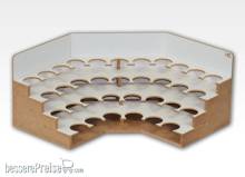 HobbyZone HZ-OM06b - Farbhaltermodul - Ecke (Ø 36 mm)
