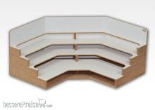 HobbyZone HZ-OM06u - Regalmodul 3 - Ecke -- OM06u