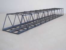 Hack Brücken 11640 - Kastenbr. 99 cm , 2-gleisig, grau - Typ K99-2
