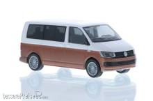 Rietze 11663 - Volkswagen T6 Bus KR candyweiß/copper bronze, 1:87
