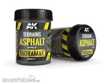 AK-Interactive AK8013 - Terrains Asphalt - 250ml (Acryl)