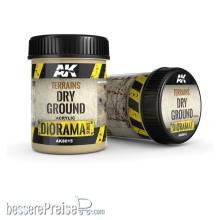 AK-Interactive AK8015 - Terrains Dry Ground - 250ml (Acryl)