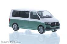 Rietze 11674 - Volkswagen T6.1 Bus KR candyweiß/bay leaf green, 1:87