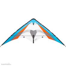 Invento 116777 - Trek - Lenkdrachen, ab 14 Jahren, 86x197cm, inkl. 50kp Dyneema Schnüre, 2x25m