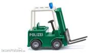 Wiking 117002 - Polizei - Gabelstapler