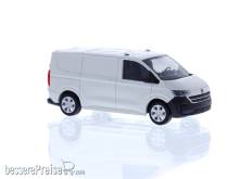 Rietze 11710 - Volkswagen Transporter T7 Kasten KR FD clear white