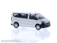 Rietze 11713 - Volkswagen Transporter T7 Bus KR FD clear white