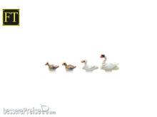 Halling F-024 - Ente, Gans und Schwan, handbemalt