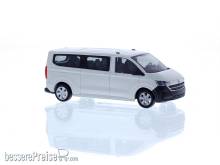 Rietze 11719 - Volkswagen Transporter T7 Bus LR FD clear white