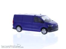 Rietze 11724 - Volkswagen e-Transporter T7 Kasten KR FD dark indigo blue