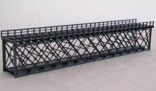 Hack Brücken 11802 - Kasten-Unterzugbrücke (Reichenau) 48cm 1-gl grün - Typ KU48-g