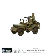 Warlord Games 403213001 - US Army Jeep with 30 Cal MMG