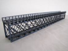 Hack Brücken 11852 - Kasten-Unterzugbrücke (Reichenau) 72cm 1-gl grün - Typ KU72-g