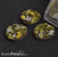 Gamers Grass GGB-HLR50 - Round Highland Bases 50mm (x3)