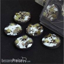 Gamers Grass GGB-WR40 - Round Winter Bases 40mm (x5)