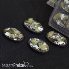 Gamers Grass GGB-WO60 - Ovale Winter Bases 60mm (x4)