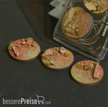 Gamers Grass GGB-BLR50 - Round Badland Bases 50mm (x3)