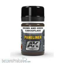 AK-Interactive AK2071 - Paneliner for Brown and Green