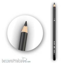AK-Interactive AK10001 - Watercolor Pencil Black