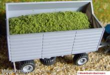 Modellbahn-Bachmann 12010440 - Grünfutter für s.e.s., für Anhänger HW 80 Schwerhäckselaufbau