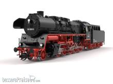 Saxonia 120107 - BR 58 3025-2, T34 Tender, DR IV - DR - Ep.IV