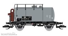 Saxonia 120111 - Kesselwg. Deutz mit Bremserhaus, grau, DR Ep.III - DR - Ep.III