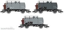 Saxonia 120112-2 - 3er Set Kesselwg. Deutz, grau, DR Ep.III DR III