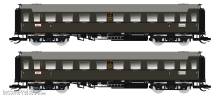 Saxonia 120177-2 - 2er Set Personenwagen C4Ü Sa 07, DRG Ep.II - DRG - Ep.II