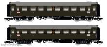 Saxonia 120179 - 2er Set Personenwagen C4Ü Sa 07 m. Beleuchtung, DRG Ep.II Inkl. Digital schaltbarer Innenbeleuchtung (leuchtet auch im Analogbetrieb) - DRG - Ep.II
