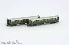 Saxonia 120181 - 2er Set Personenwagen C4Ü Sa 07, DR Ep.III - DR - Ep.III