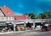 Faller 120188 - Bahnsteig mit Kiosk