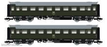 Saxonia 120195 - 2er Set Personenwagen C4Ü Sa 07, DR Ep.IV - DR - Ep.IV